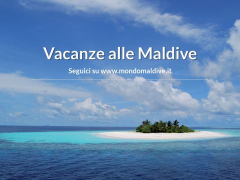 vacanza maldive