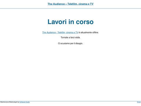The Audience - Telefilm, cinema e TV