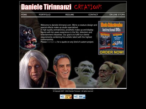 Daniele Tirinnanzi - Scultura e Creature design