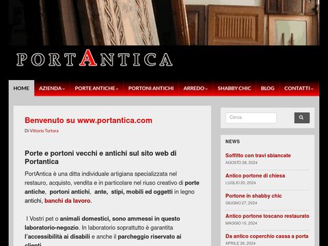 Portantica;porte e portoni vecchi ed antichi