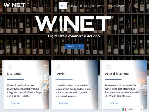 Esportazione vini italiani