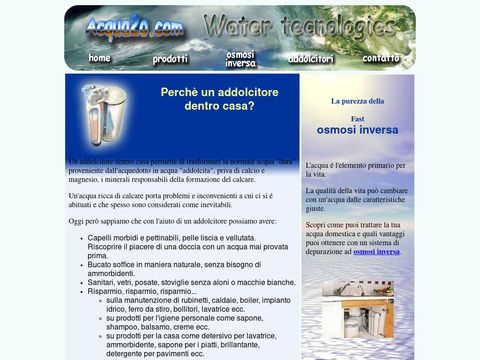 Addolcitori e osmosi inversa