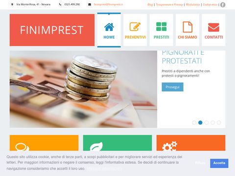 FINIMPREST PRESTI FINANZIAMENTI NOAVARA BORGOMANERO