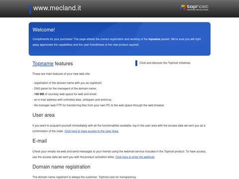 MECland.it - il mio e-Shop di fiducia - Oltre 10.000 Prodott