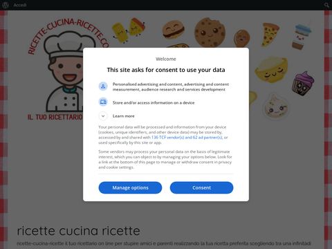 RICETTE CUCINA : sito dedicato al mondo della cucina in cui