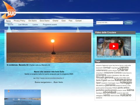 barca a vela eolie
