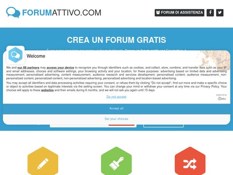 Crea un forum gratis con Forumattivo