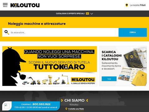 COFILOC SPA - Noleggio, vendita usato, escavatori , gru edil