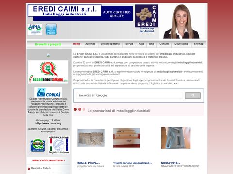 Imballaggi industriali
