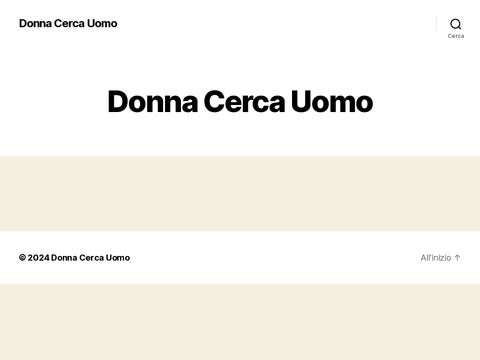 Donna Cerca Uomo