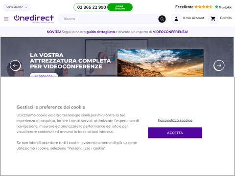 Onedirect: soluzioni e accessori per telefonia professionale