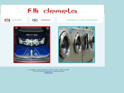 Demela.it - Auto audio e video - Impianti lavanderie