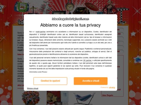 Idee regalo originali per ogni occasione!