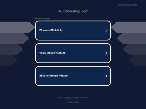 decofiorishop - vendita on line fiori artificiali di qualit?
