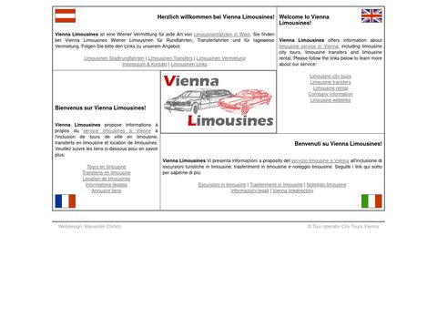 Noleggio limousine con autista a Vienna