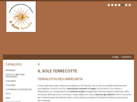 Il Sole Terrecotte, terracotta dell'Impruneta, terracotta