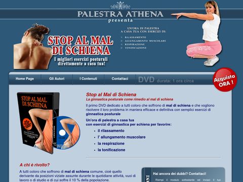 Ginnastica per schiena