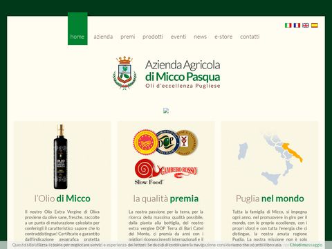 Produzione e Vendita di Olio extra vergine di oliva DOP Terr