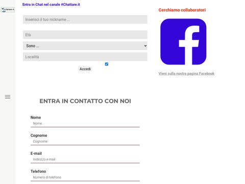 Chat Gratis di Chattare.it la prima community in Italia
