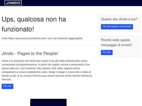 Lavora con noi