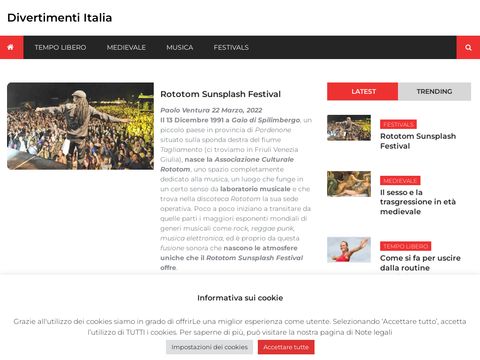 Divertimenti in Italia