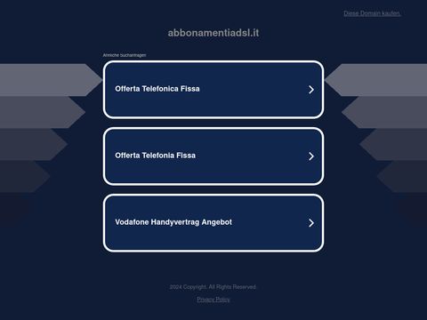 Abbonamenti ADSL