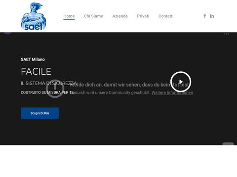 Saet Milano - Impianti di allarme e domotica