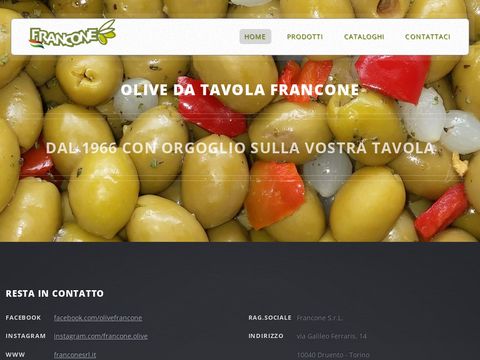 Olive da tavola Francone