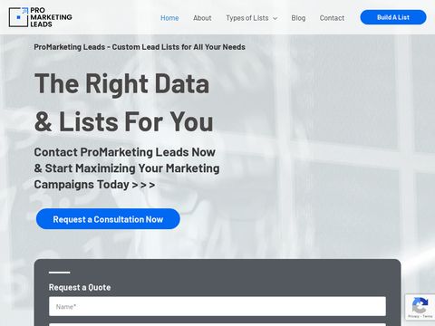 Direct mailing lists