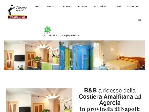 Resort a ridosso della Costiera Amalfitana per un weekend