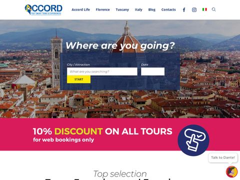 Visite guidate a Firenze e in Toscana