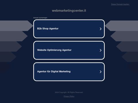 Web Marketing Center