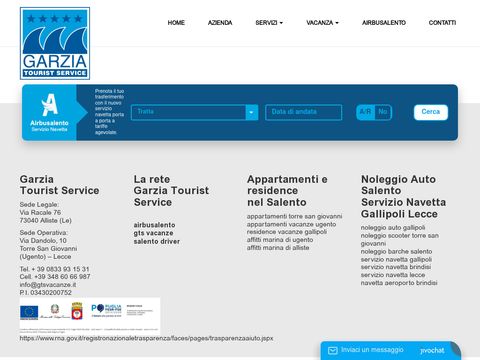 Noleggio auto e trasferimenti nel salento