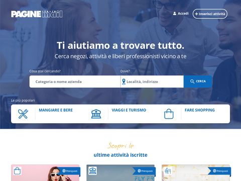 Pagine-Mail - elenco ufficiale delle aziende con e-mai