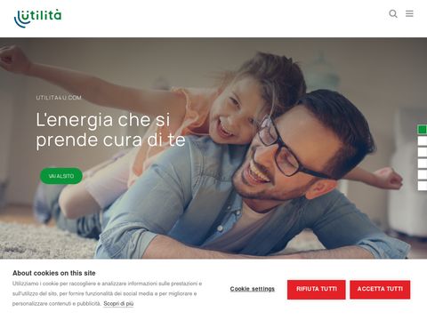 Utilità - Fornitore energia elettrica e gas naturale