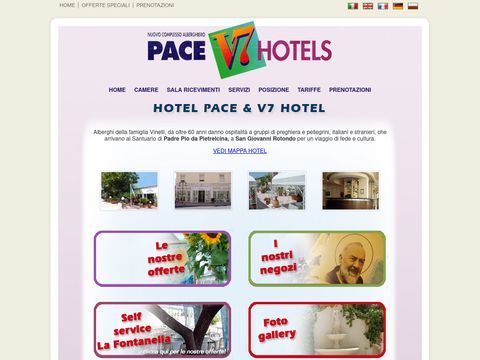 Hotel Pace e V7 Hotel a San Giovanni Rotondo, vicino al Sant