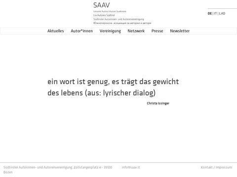 SAAV segnaletica stradale