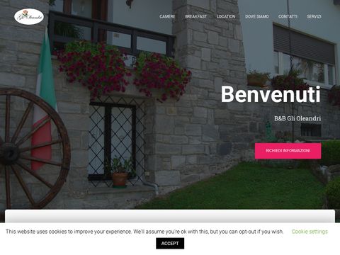 B&B Stresa.Bed and Breakfast Gli Oleandri Tel +39 032333059