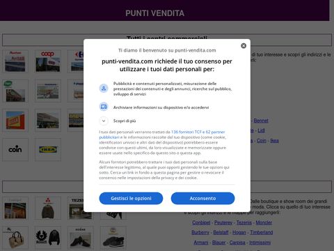 Punti Vendita