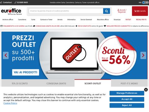 Euroffice: il partner ideale per il tuo ufficio.