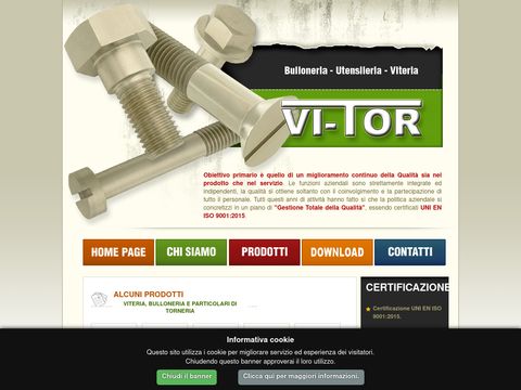 Viteria bulloneria Torino Vi-Tor