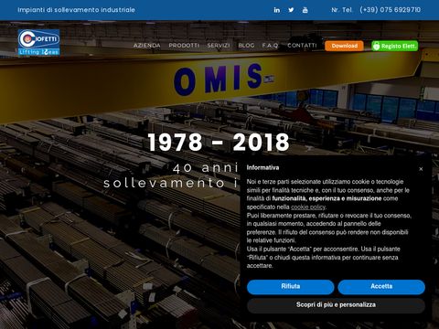Impianti per il sollevamento industriale