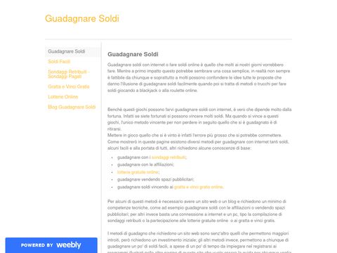 Guadagnare Soldi