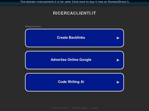 Ricerca Clienti
