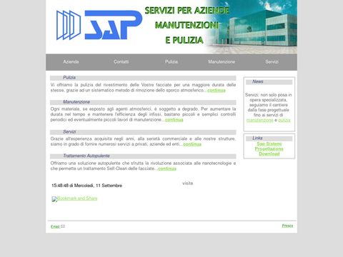 SAP - PULIZIA E MANUTENZIONE