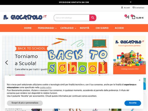 Vendita Giocattoli online