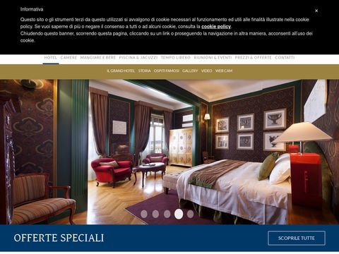 Grand Hotel Gardone, primo albergo del Lago di Garda