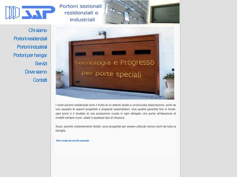 SAP PORTONI SEZIONALI RESIDENZIALI E INDUSTRIALI
