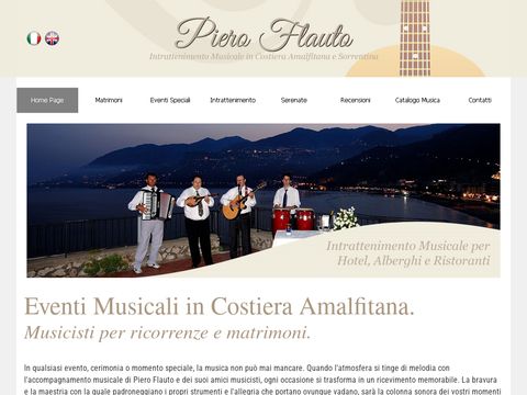 Musica per matrimoni in costiera amalfitana
