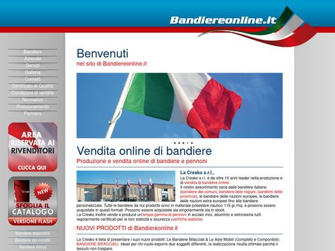 Bandiere online